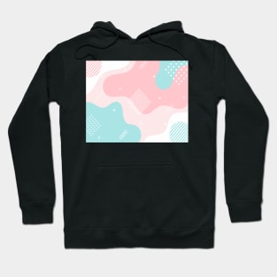 Abstract geometric shape gradient Hoodie